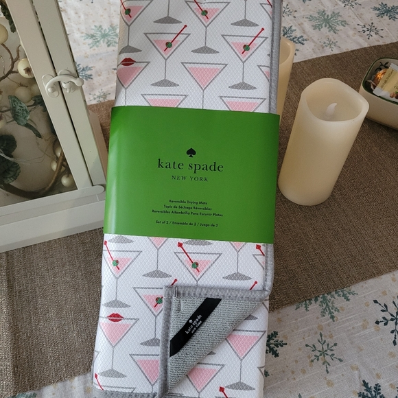 Kate Spade drying mats set of 2, new - Picture 7 of 9